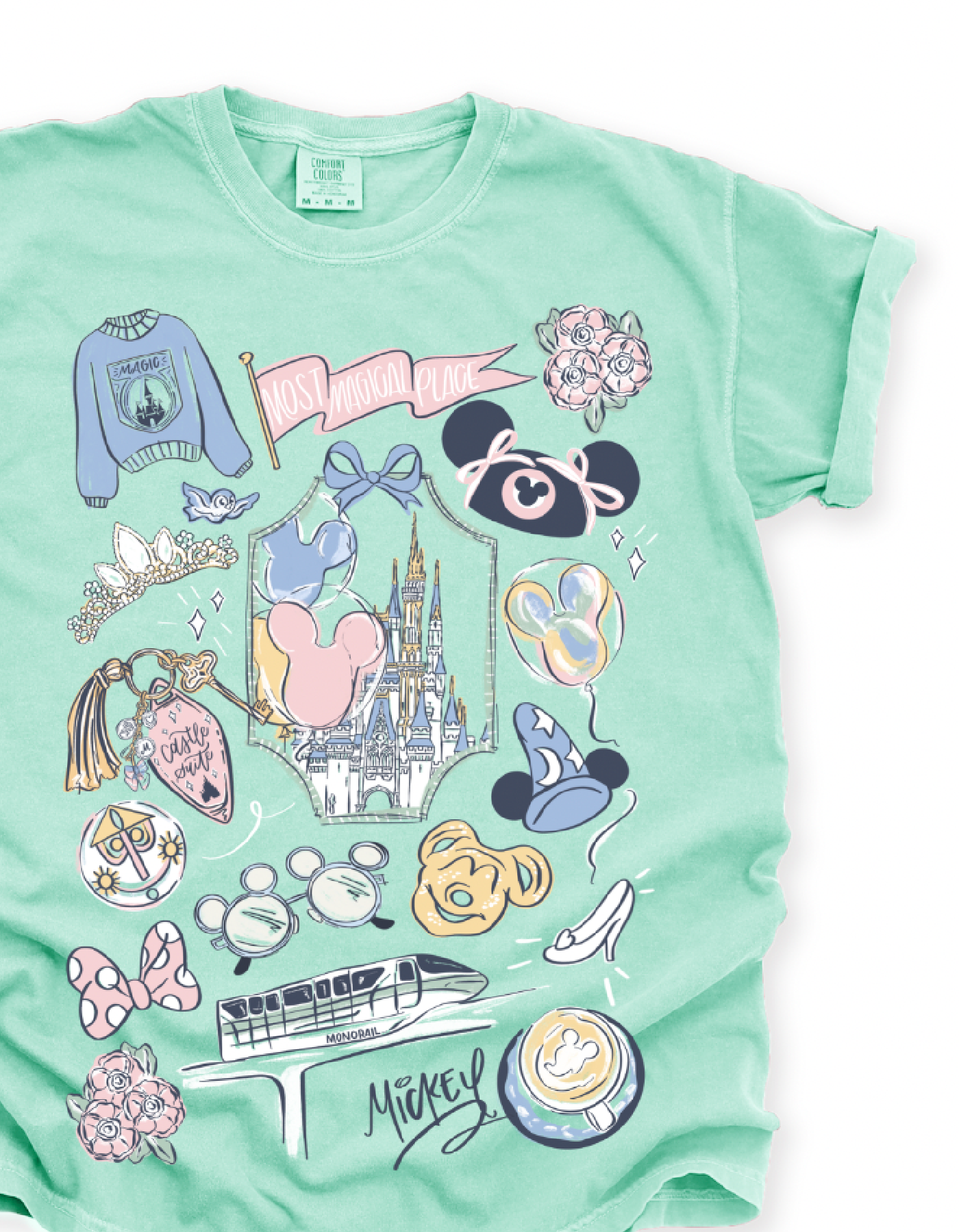 Most Magical Sketch Tee - Island Reef