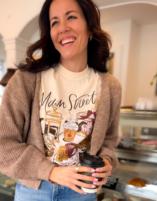Main Street Bakery CC Tee - Ivory