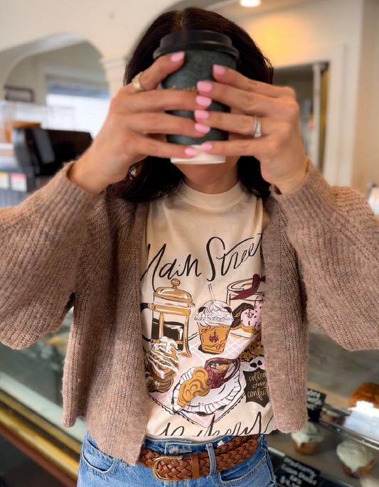 Main Street Bakery CC Tee - Ivory