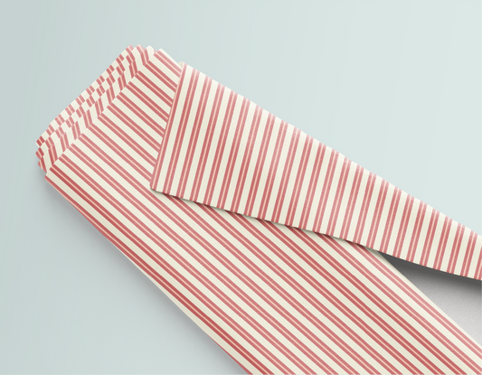 Mauve Stripe Fabric - PREORDER