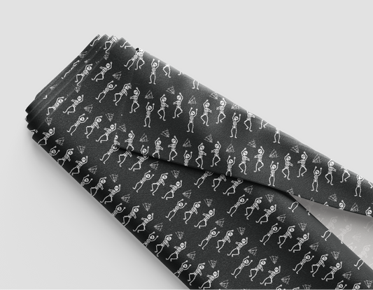 Dancing Skeletons Fabric - PREORDER