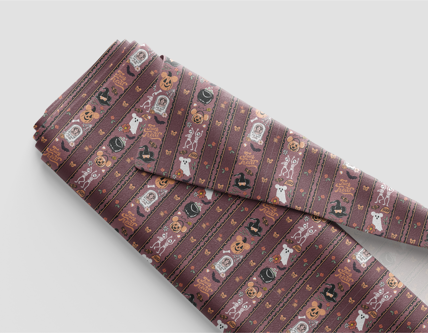 Trick Or Treat Stripe Fabric - PREORDER