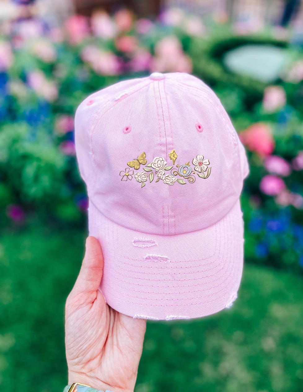 Fairytale Floral Line Up Hat