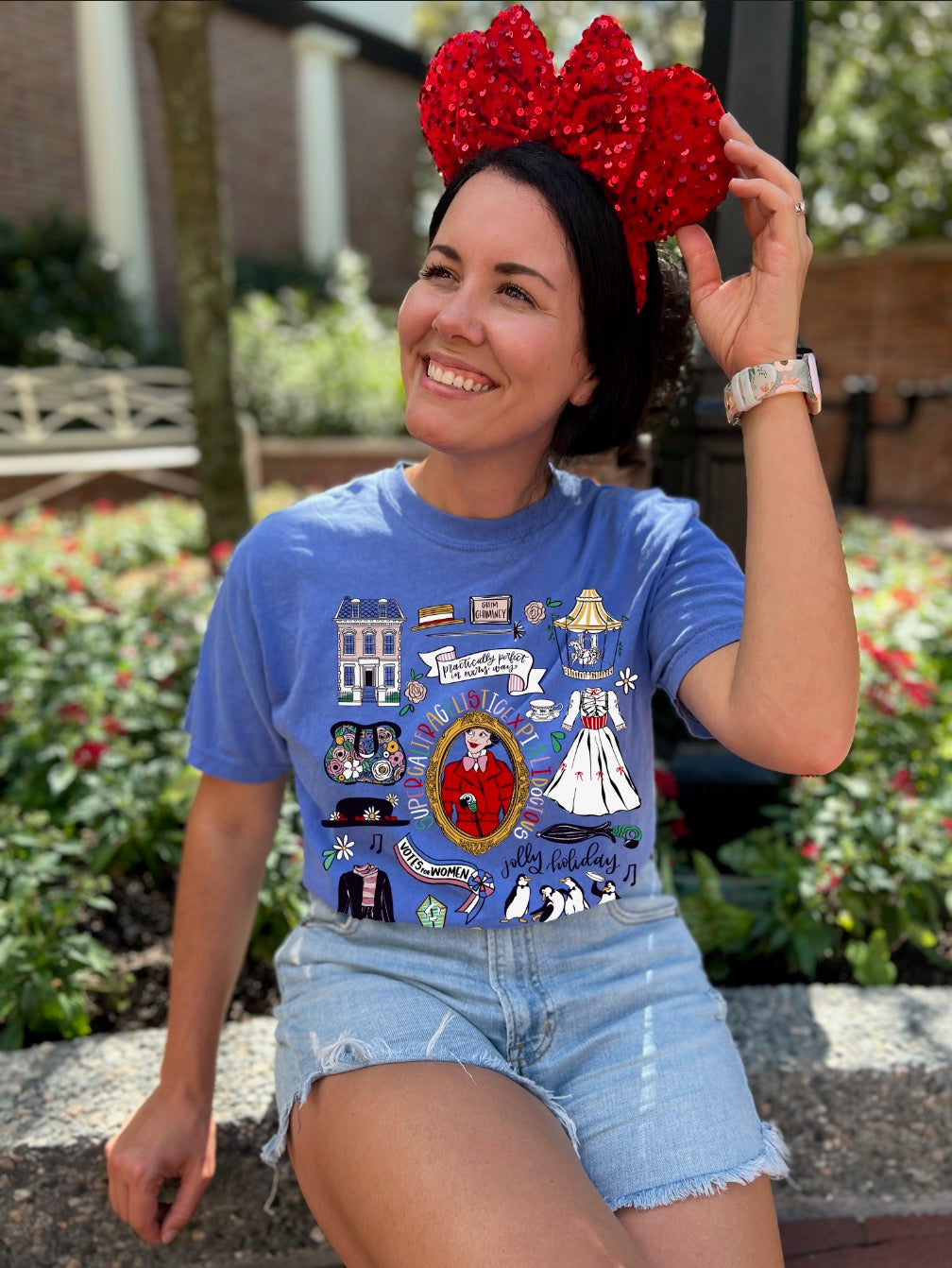 Poppins Sketch CC Tee - S, M, XL