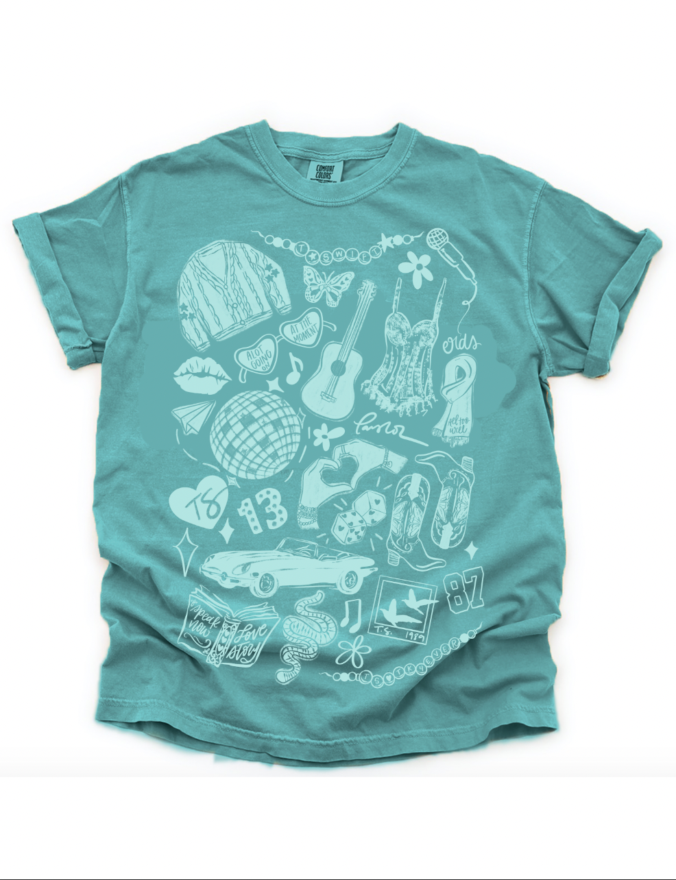 Tone on Tone T.S. Sketch CC Tee - S-2XL