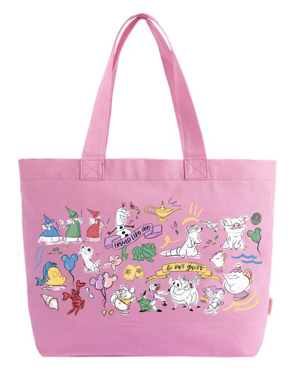 Sidekicks Berry Everyday Tote - Berry Pink