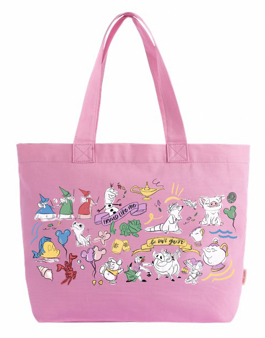 Sidekicks Berry Everyday Tote - Berry Pink