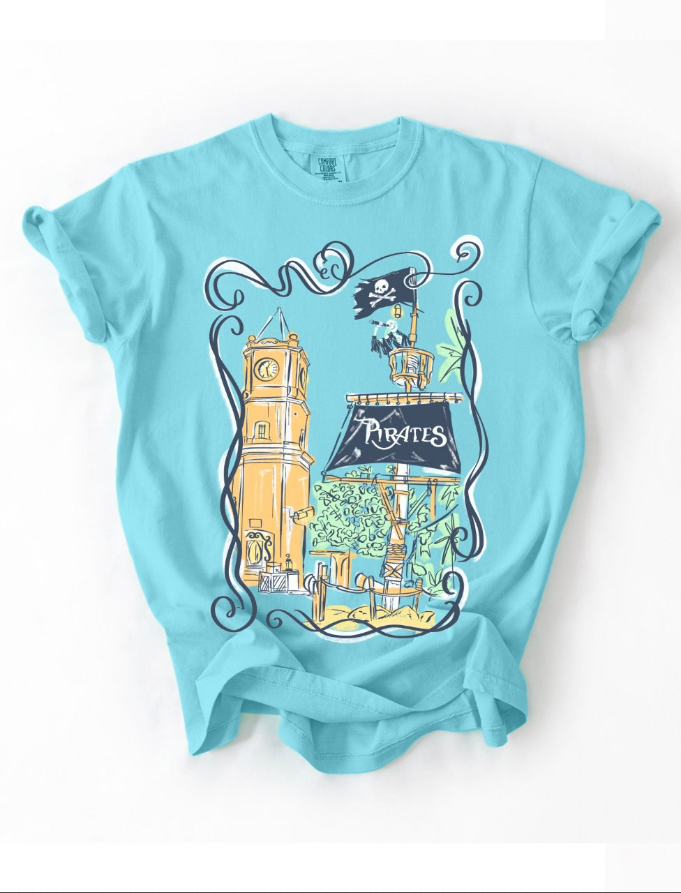 Pirates Port CC Tee -2 Colors - S-XL, 3XL
