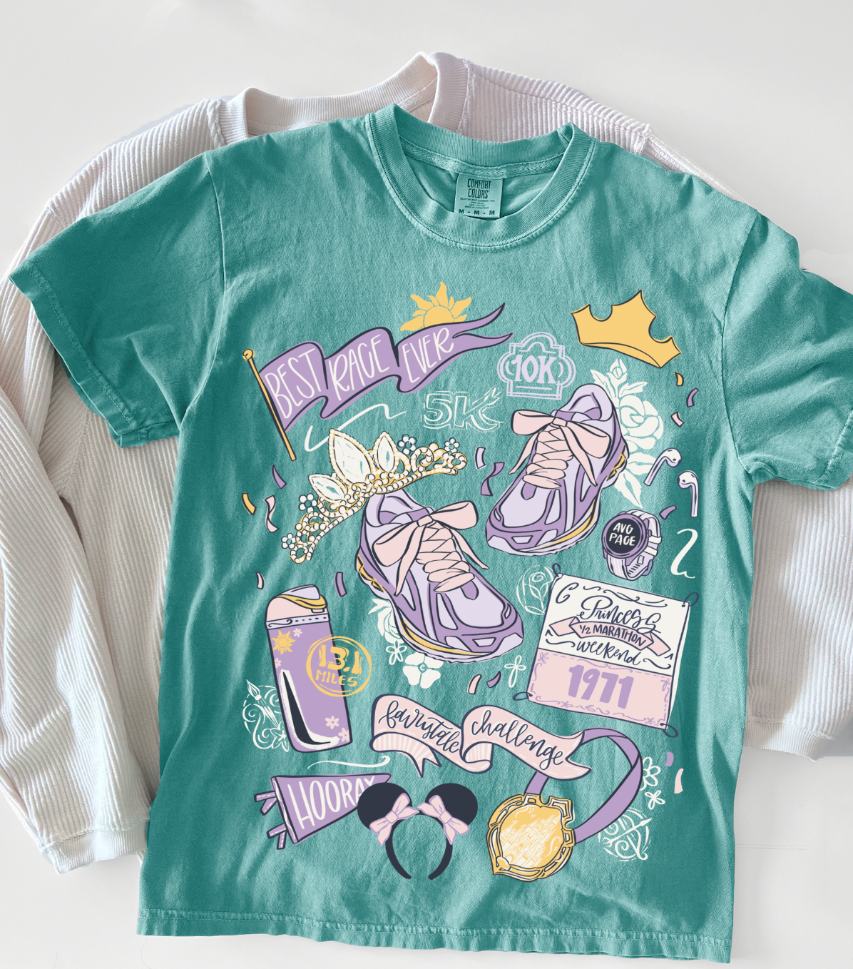 Best Race Ever CC Tee - Seafoam