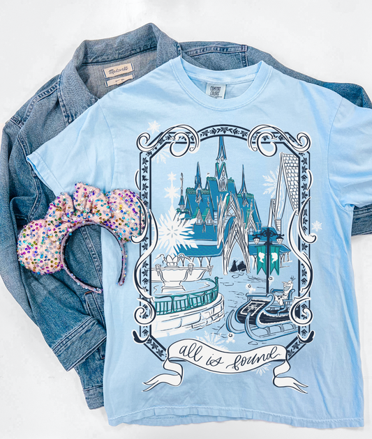 All is Found Bows and Borders CC Tee