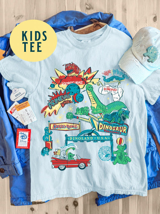 YOUTH Dinoland Sketch Tee - S-L