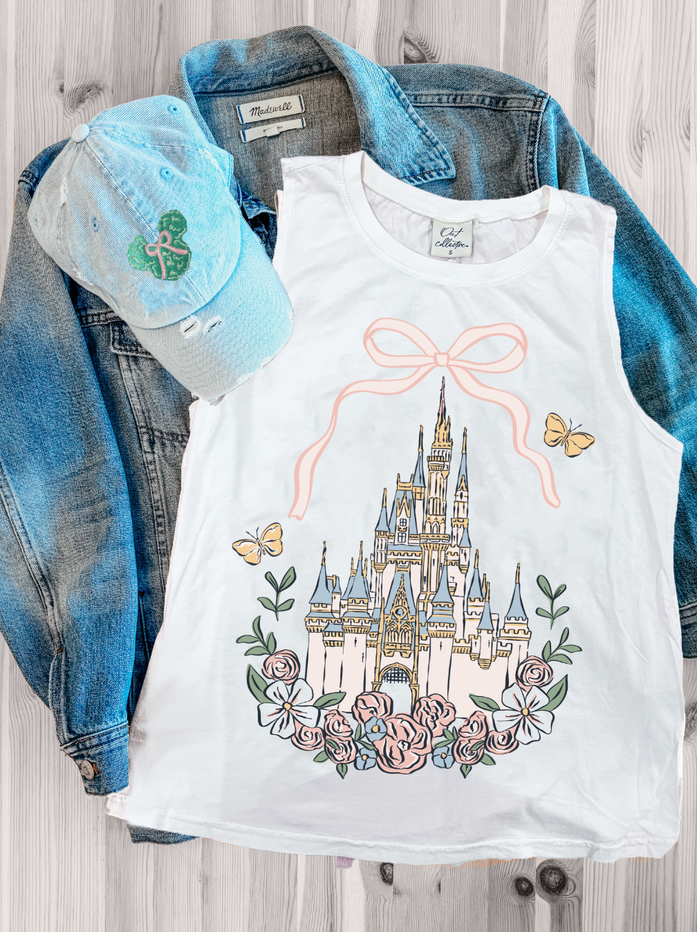 Coquette Castle Mineral Wash Tank - Ivory