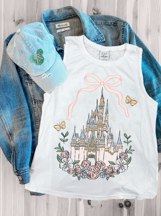 Coquette Castle Mineral Wash Tank - Ivory