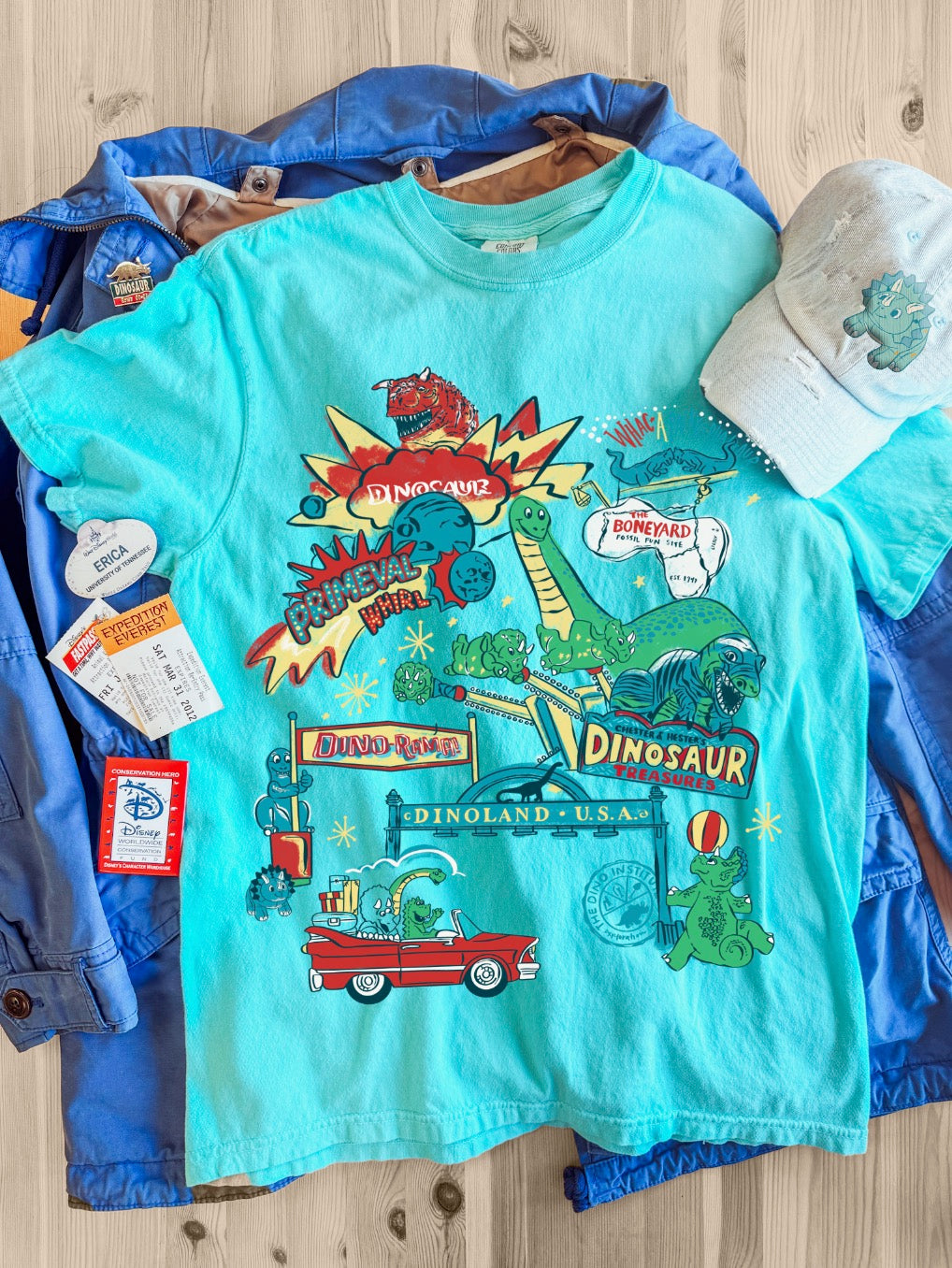 Dinoland Sketch CC Tee - M