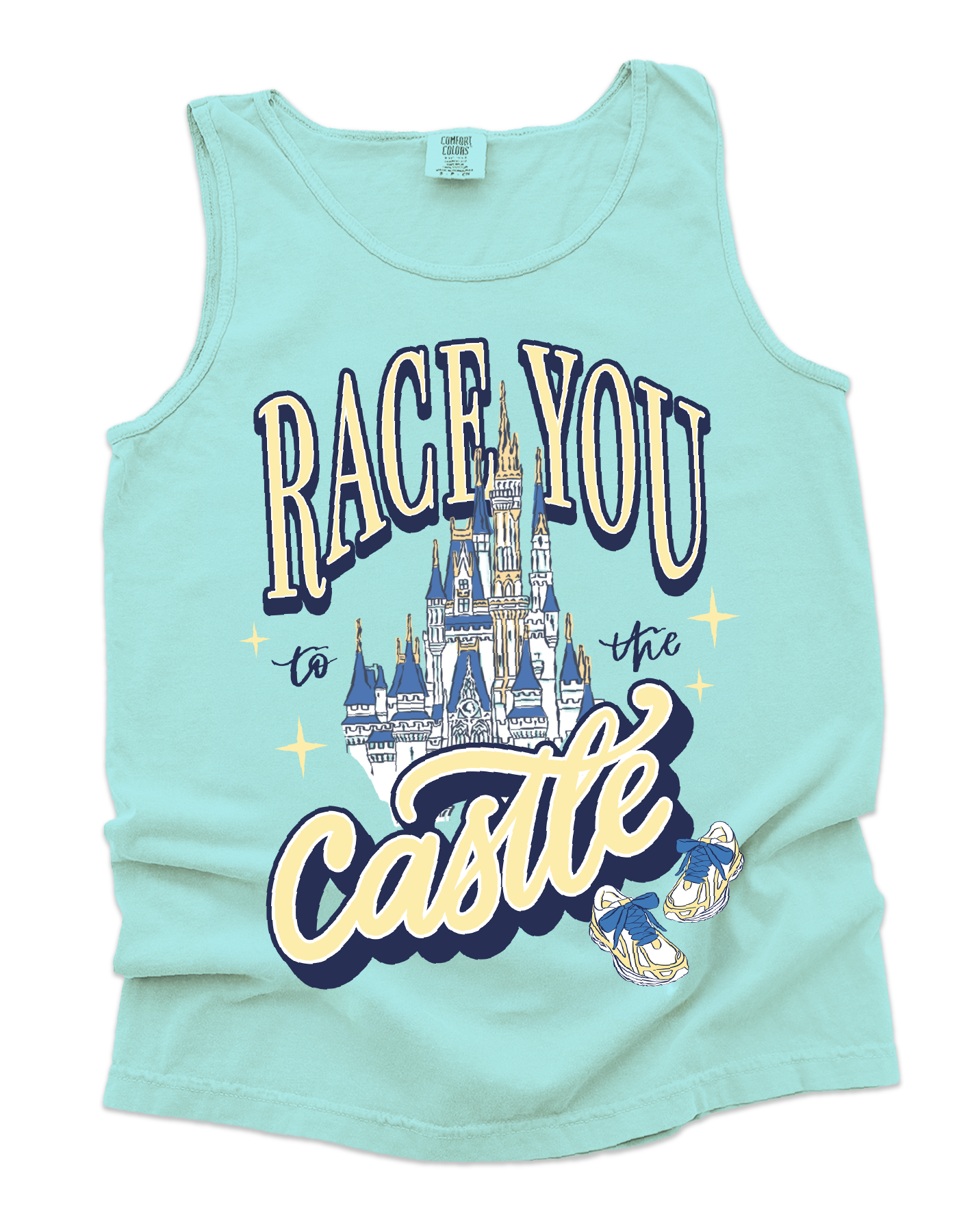 Race You To The Castle Tank - Chalky Mint - PREORDER