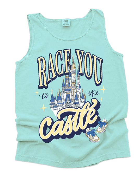Race You To The Castle Tank - Chalky Mint - PREORDER