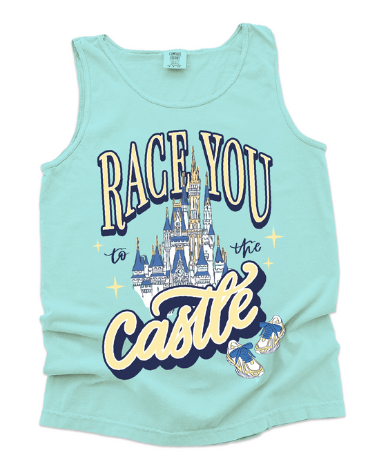 Race You To The Castle Tank - Chalky Mint - PREORDER