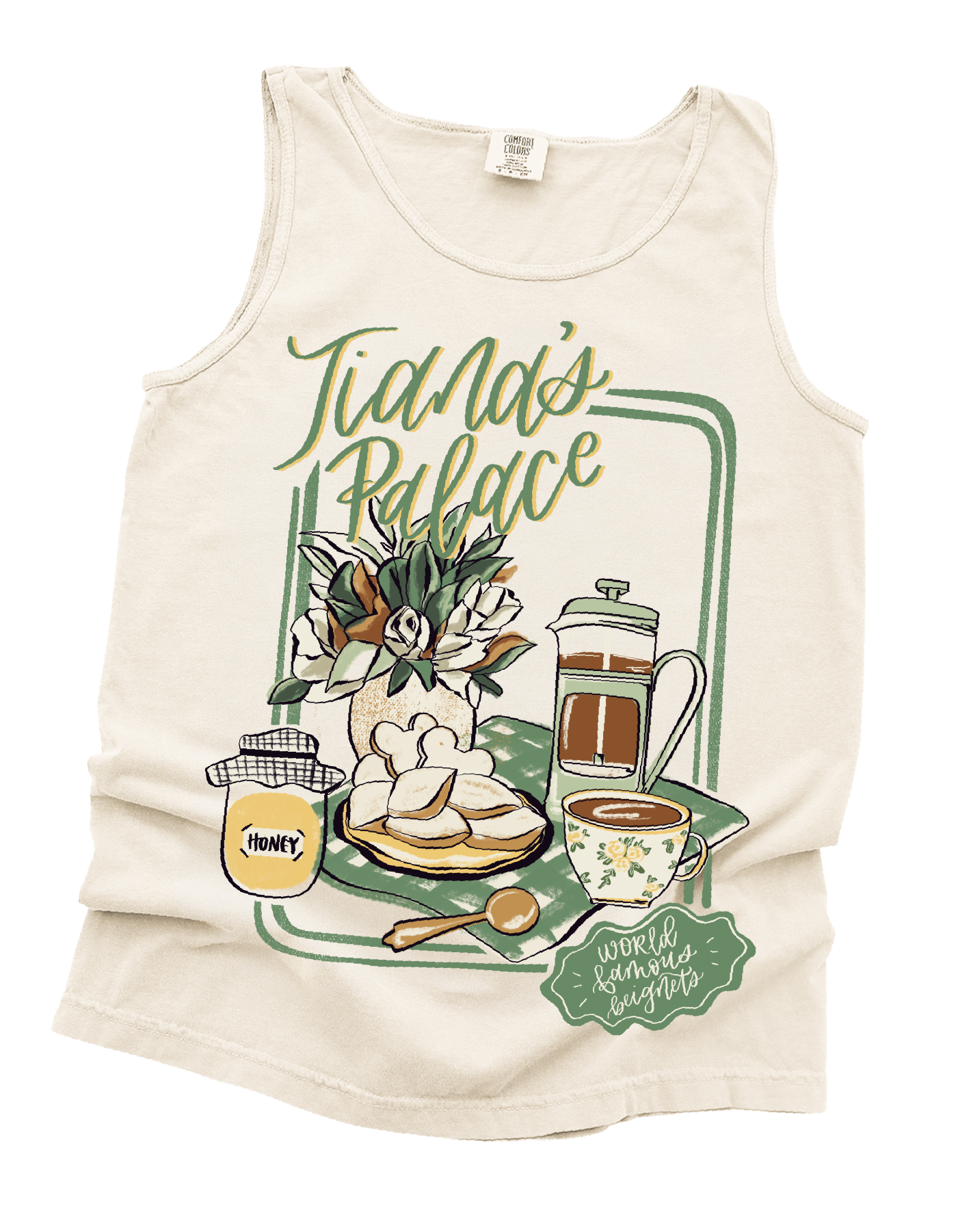 Palace Restaurant Tank - Ivory - PREORDER