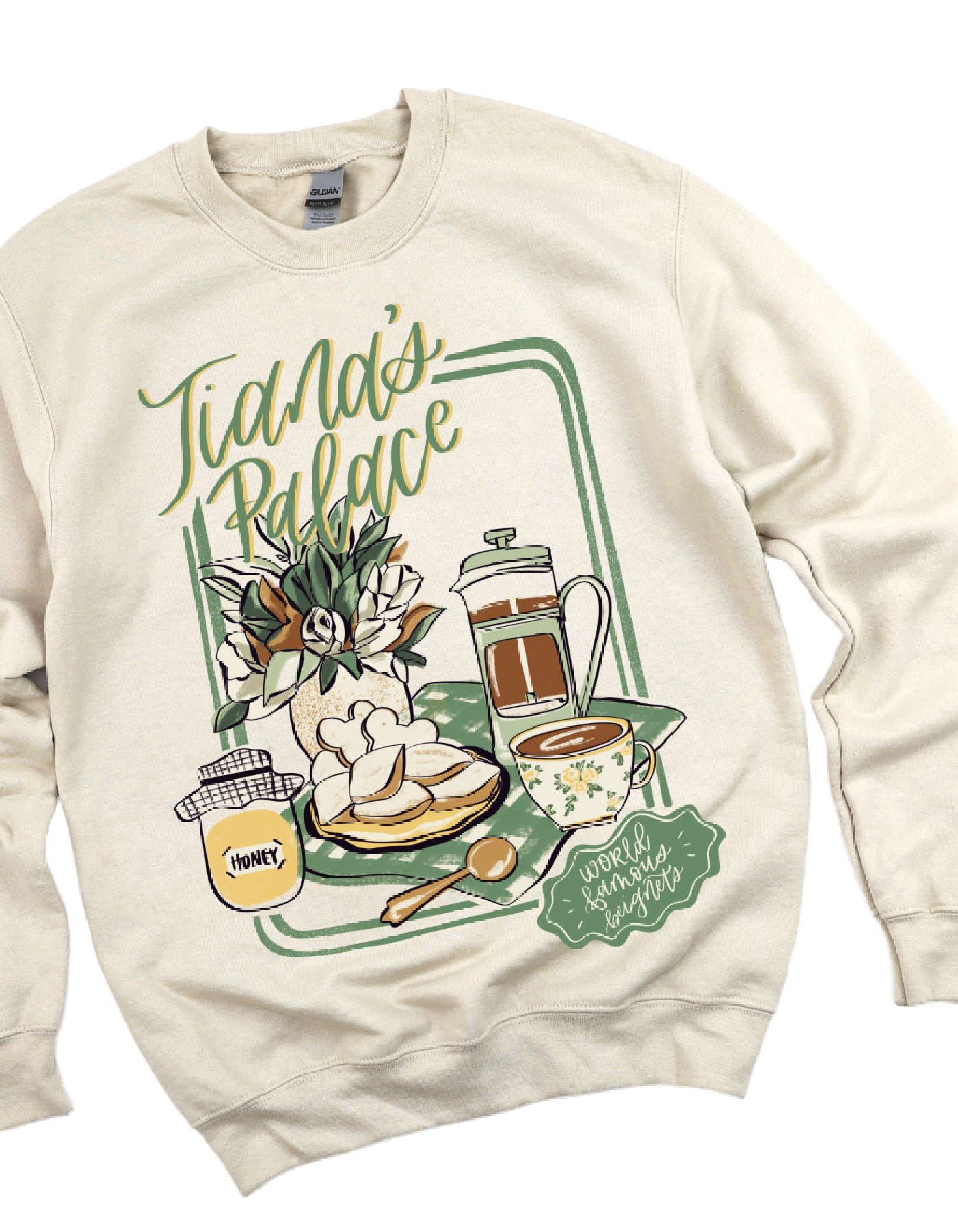 Palace Restaurant Sweatshirt - Sand - PREORDER