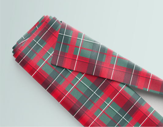 Red Plaid Fabric - PREORDER