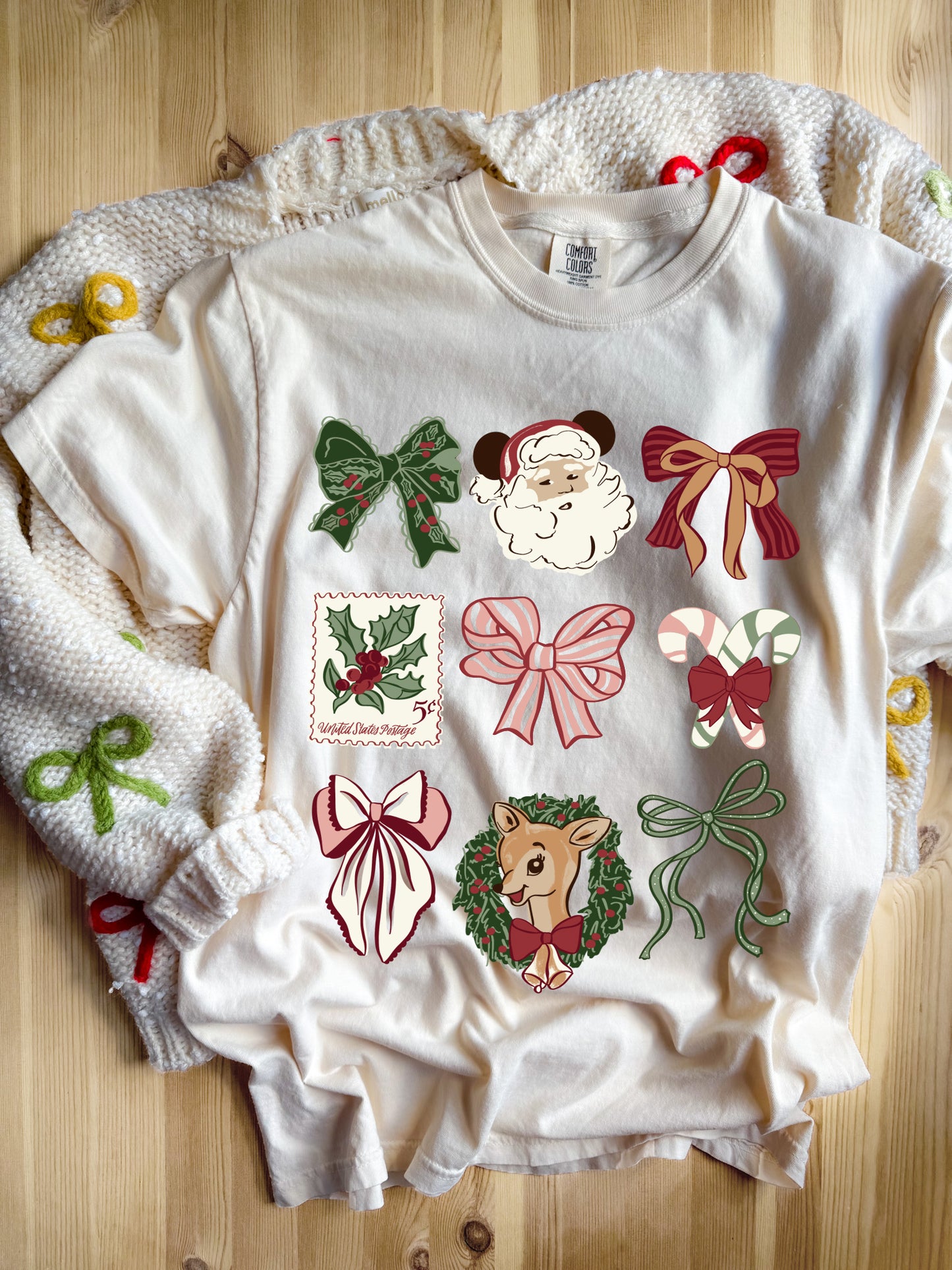 Retro Holiday CC Tee - S