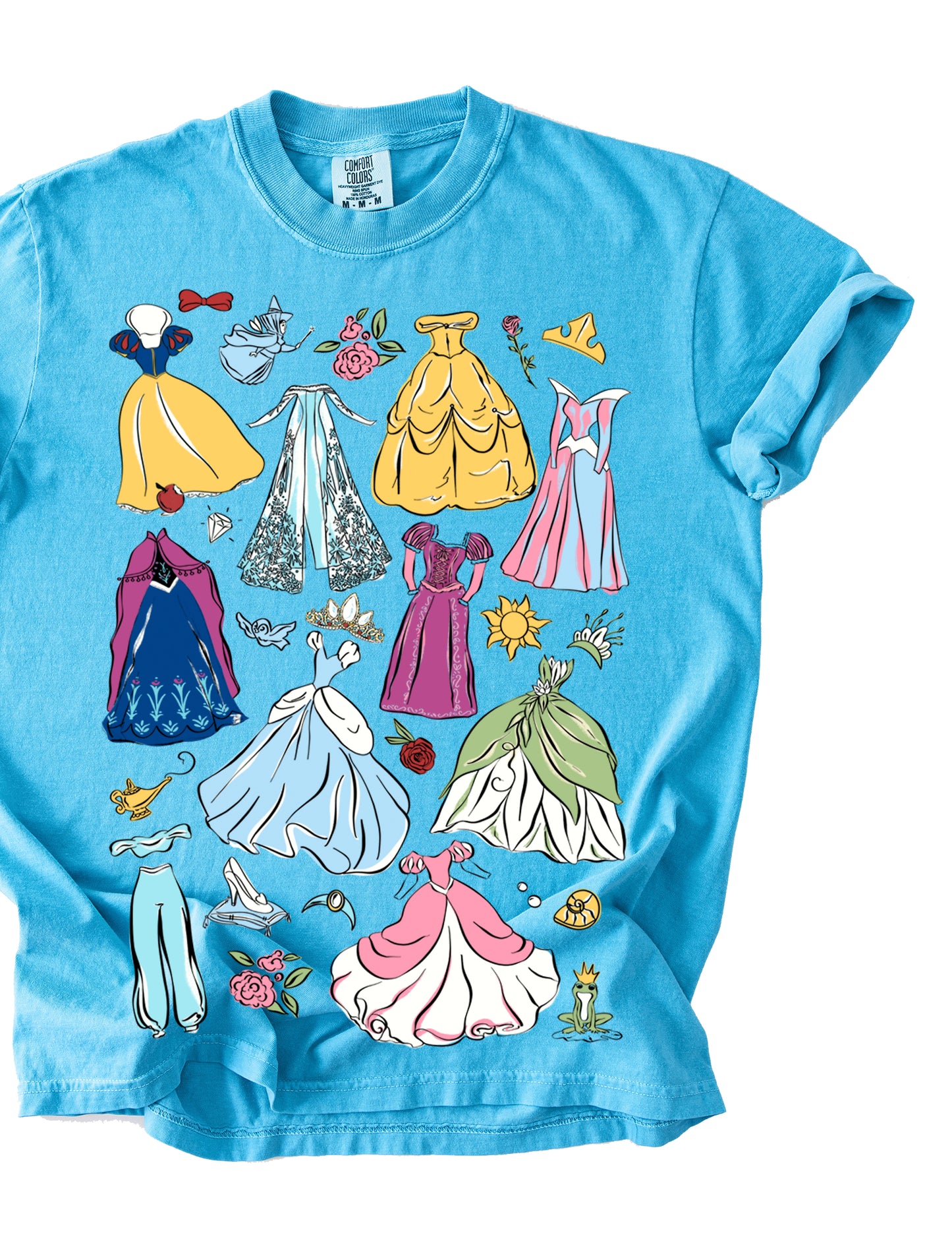 Princess Dresses CC Tee - Sapphire