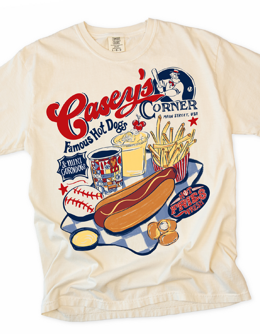 Homerun Hotdogs Tee - Ivory