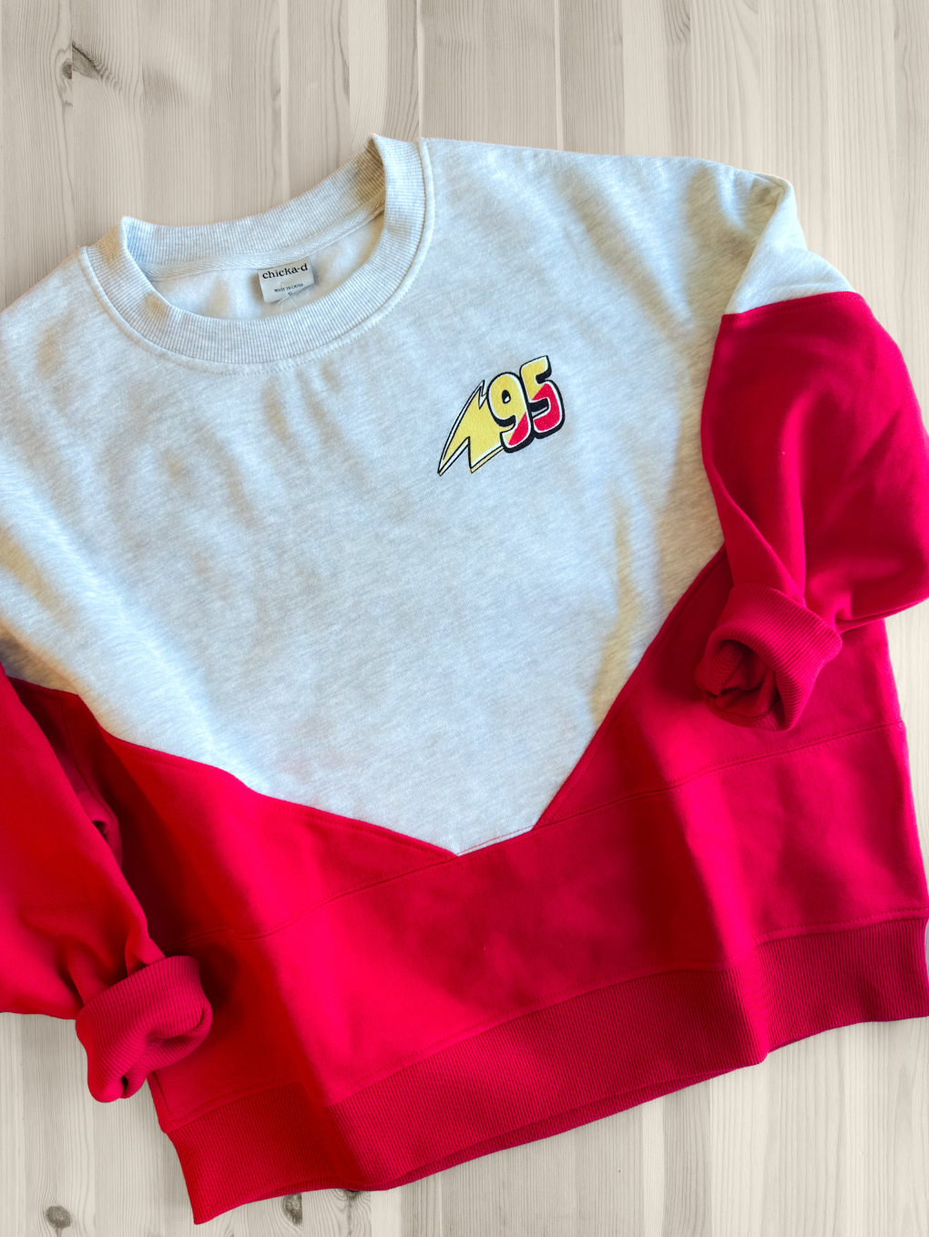 Checkered McQueen Heritage Crew -S