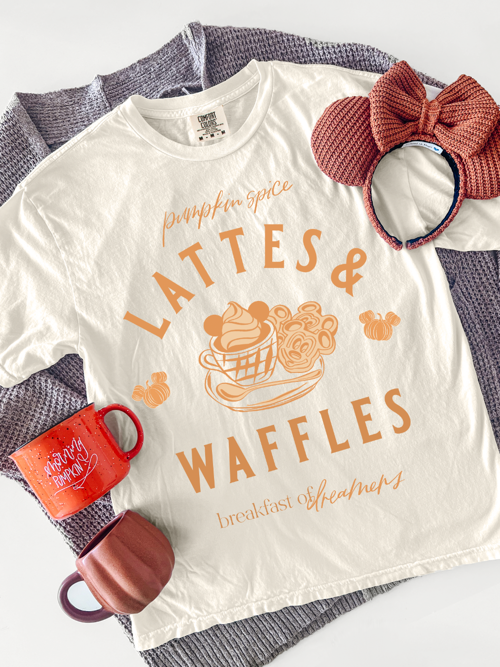 Pumpkin Spice CC Tee - Ivory