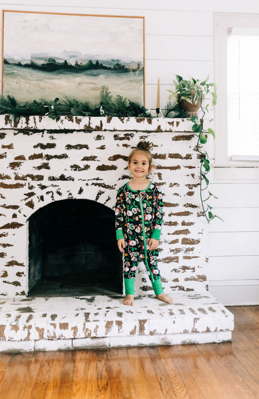 Baby + Toddler Christmas Zippy Pajamas