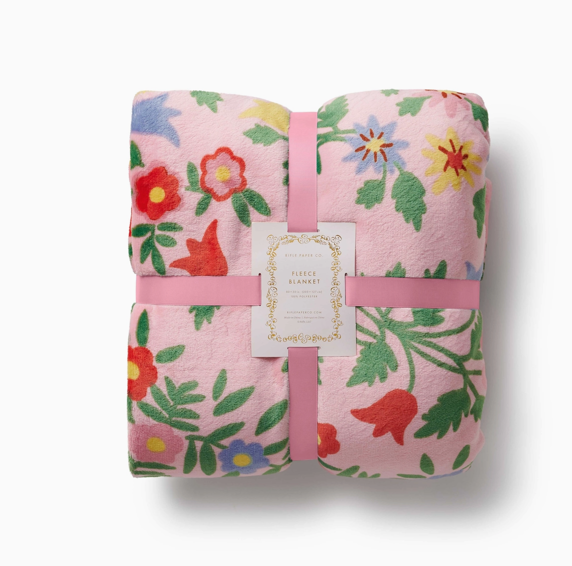 Rosette Fleece Blanket