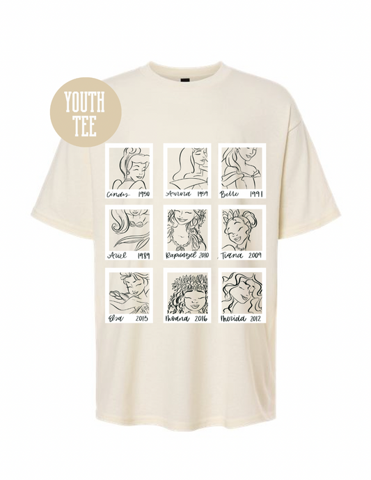 YOUTH  Polaroid Princess Tee - Ivory