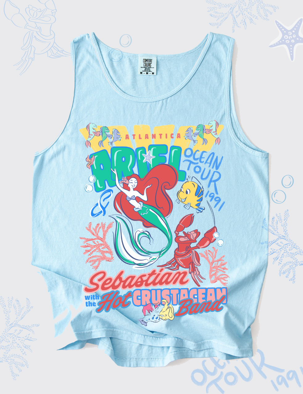 Ariel Ocean Tour Tank - Chambray - IMPERFECT - 3X