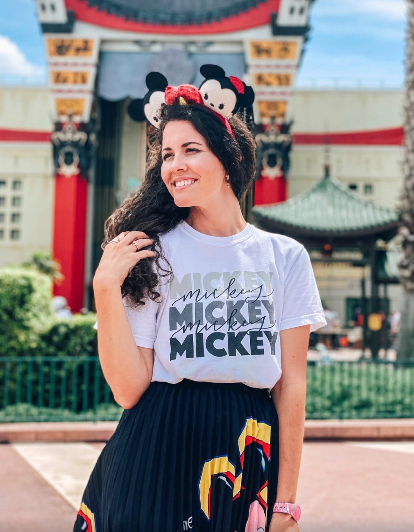 Classic Mickey Tee - White