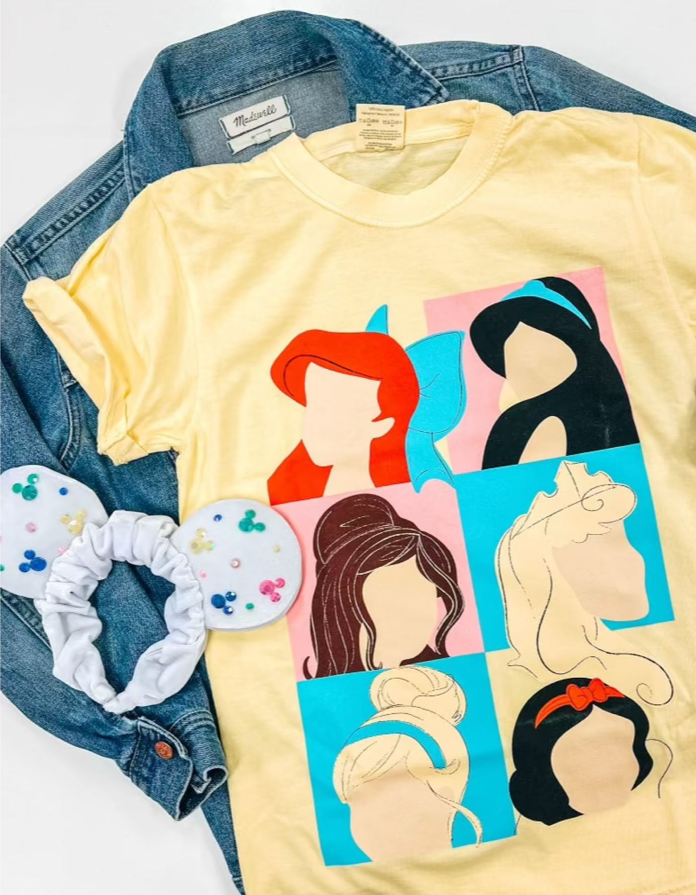 Princess Color Pop CC Tee - Butter