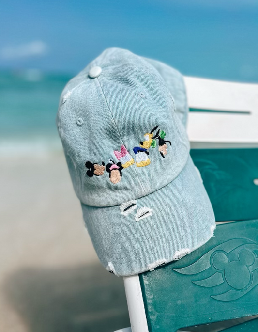 Sensational Six Hat - Light Denim