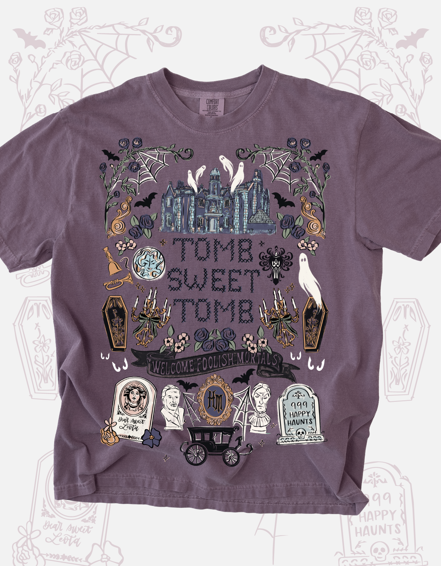 Tomb Sweet Tomb Tee - Dusk - PREORDER