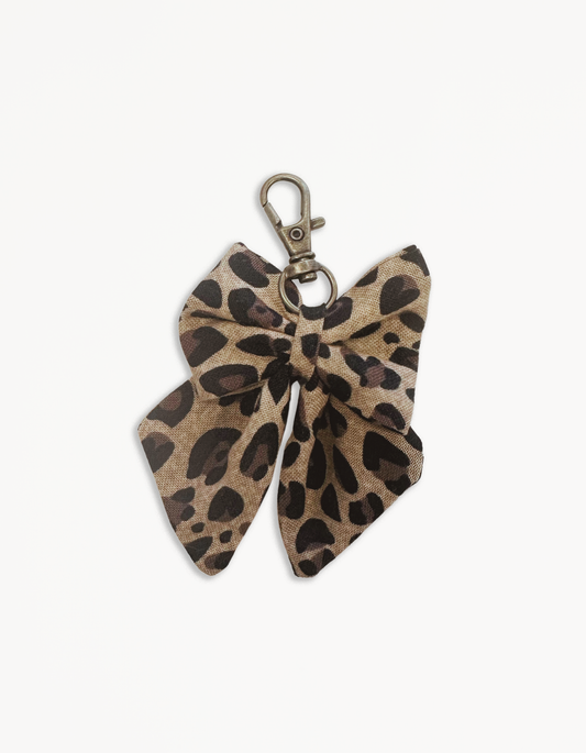 Tiny Bow- Leopard Print- PREORDER