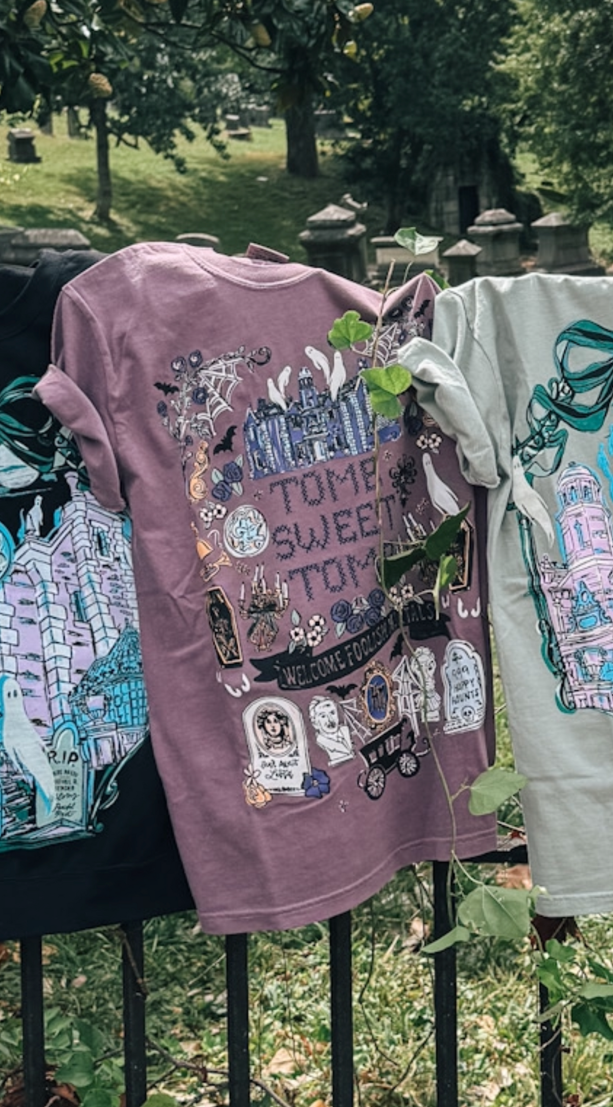Tomb Sweet Tomb Tee - Dusk