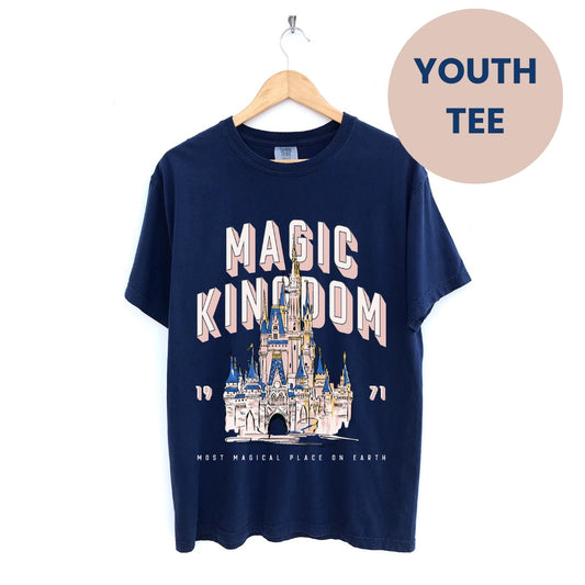 YOUTH WDW Castle Tee - YXS + YS