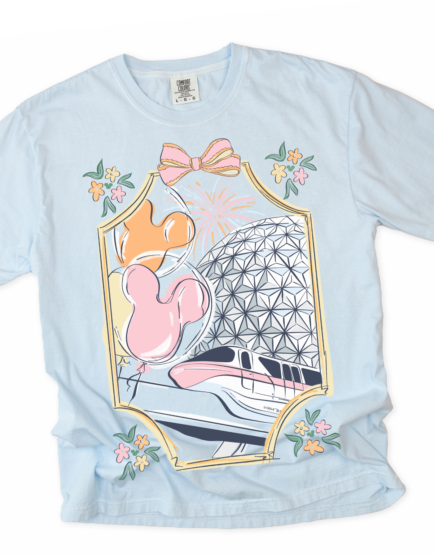 EPCT Bows and Borders - Chambray