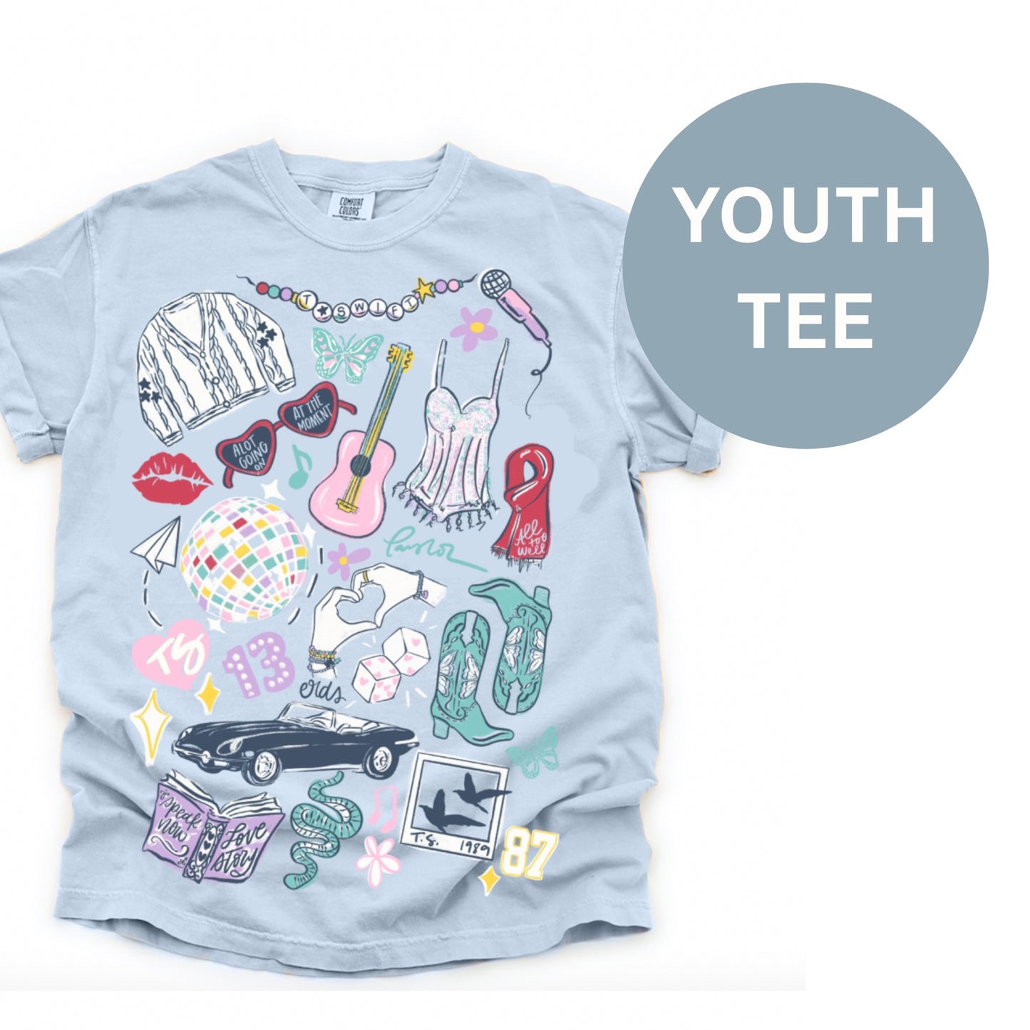YOUTH T.S. Sketch CC Tee - YS + YM