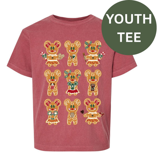 YOUTH Gingerbread Snacks CC Tee- PREORDER