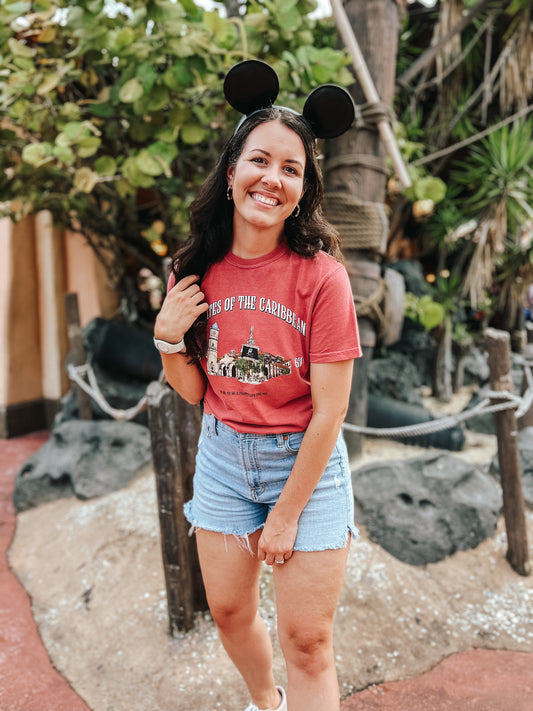 Varsity Pirates Tee - S, M, XL-3XL