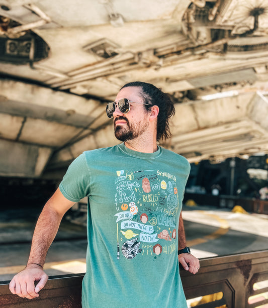 Galactic Sketch CC Tee
